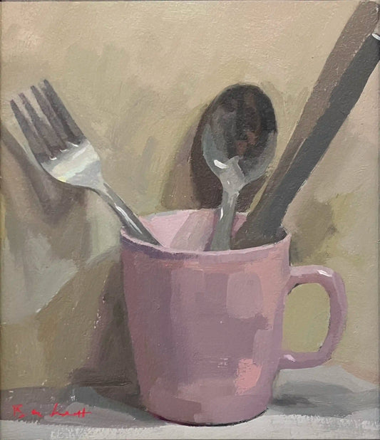 My Pink Cup -SOLD