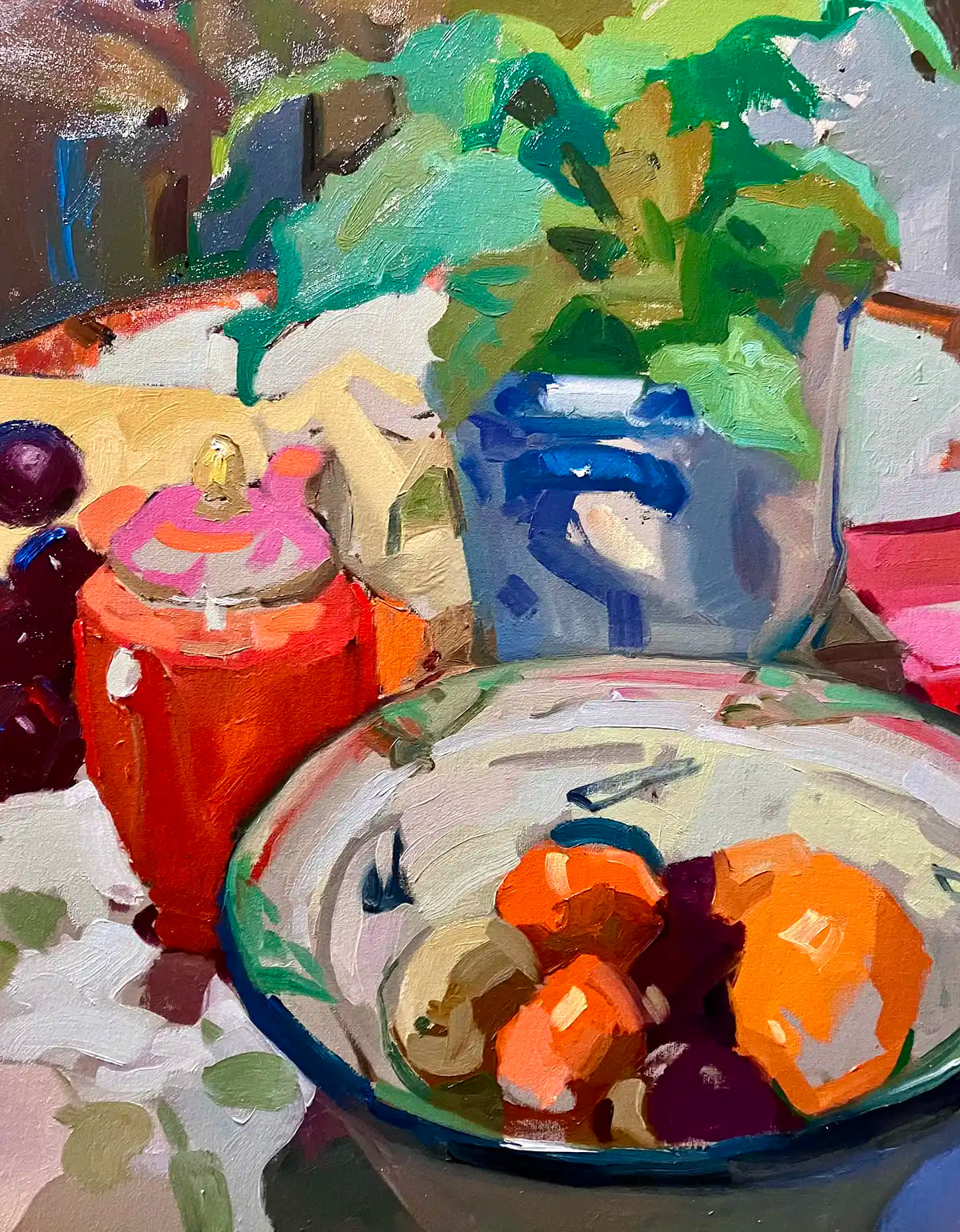 The Orange Tea Pot - SOLD