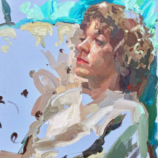 Heads study in chair - Daisy